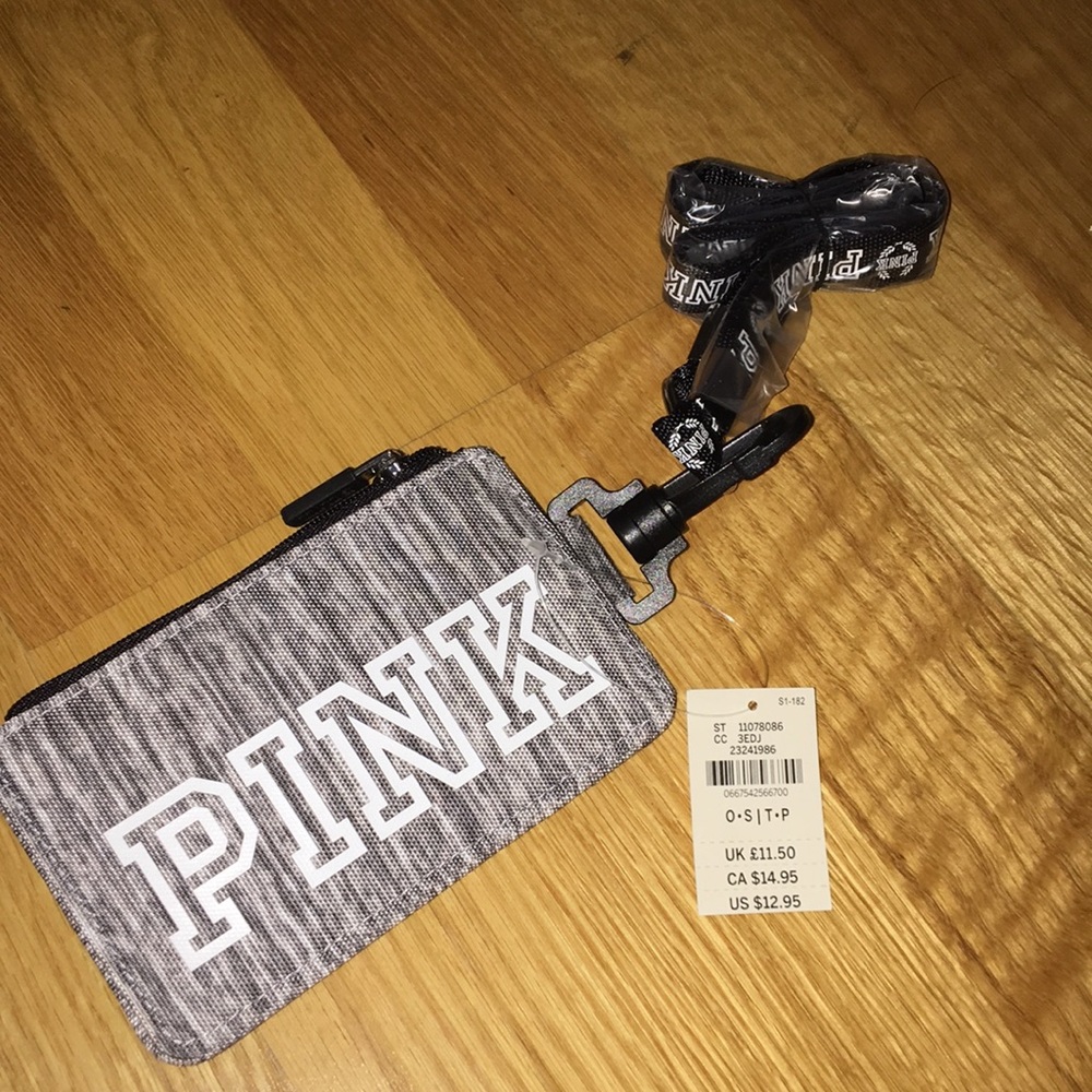 PINK mini wristlet